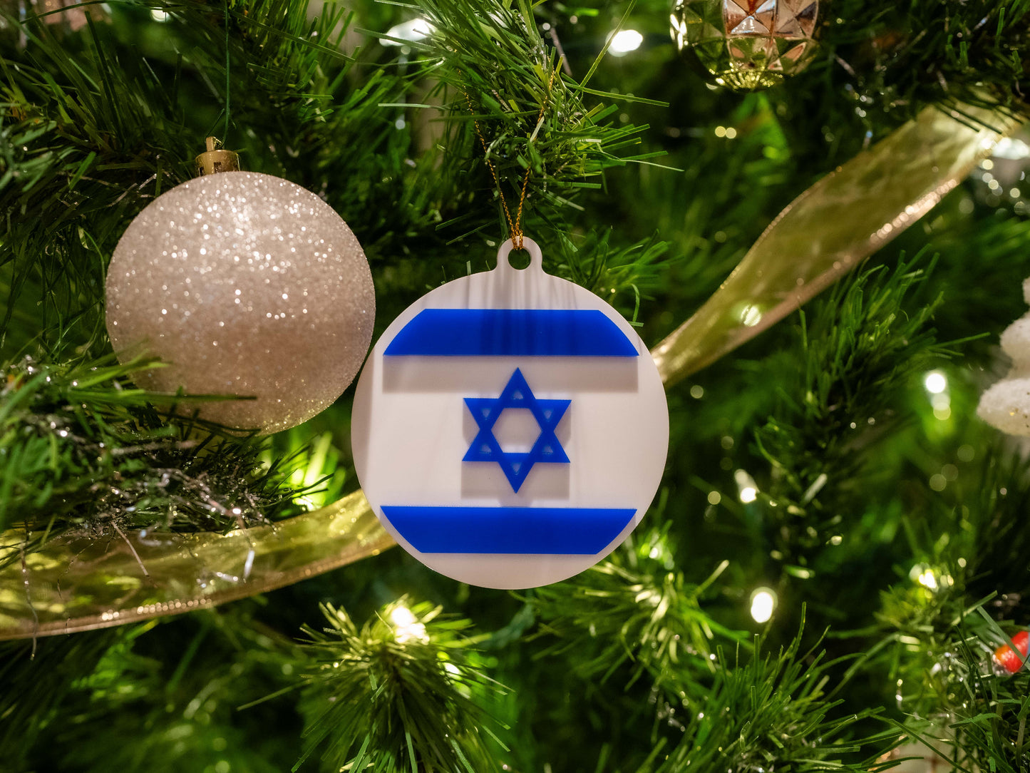 Israel Flag Ornament