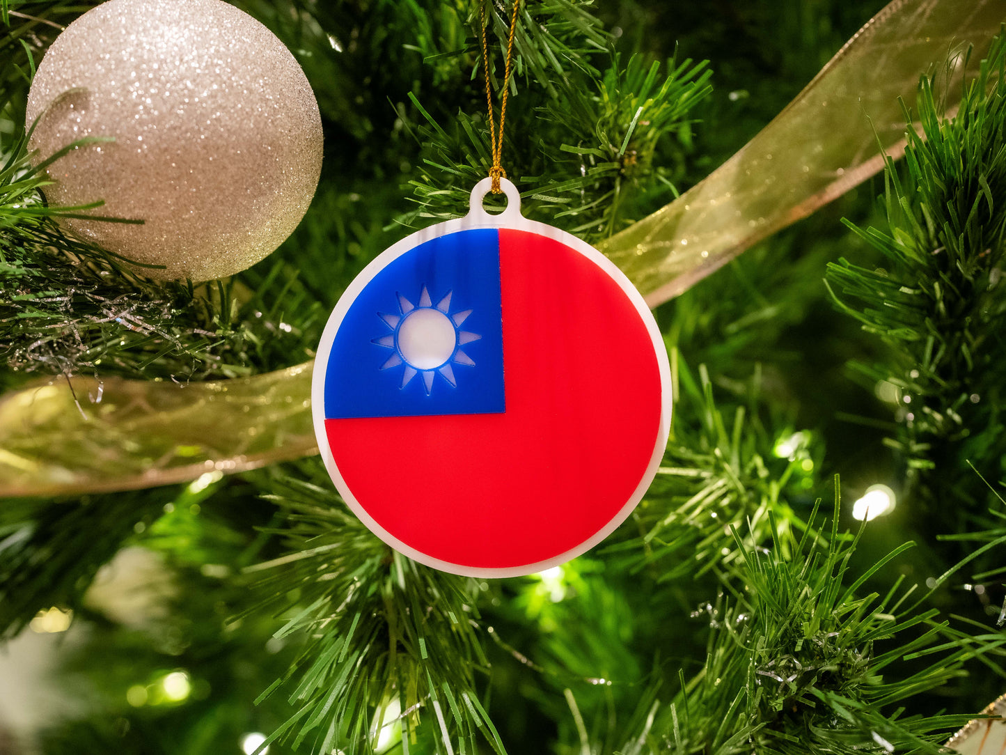 Taiwan Flag Ornament
