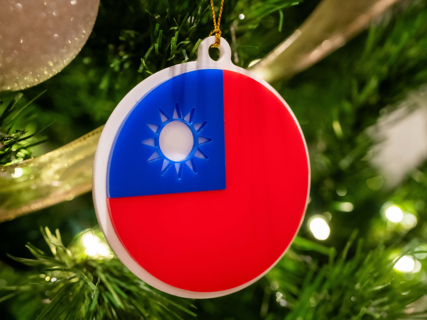 Taiwan Flag Ornament