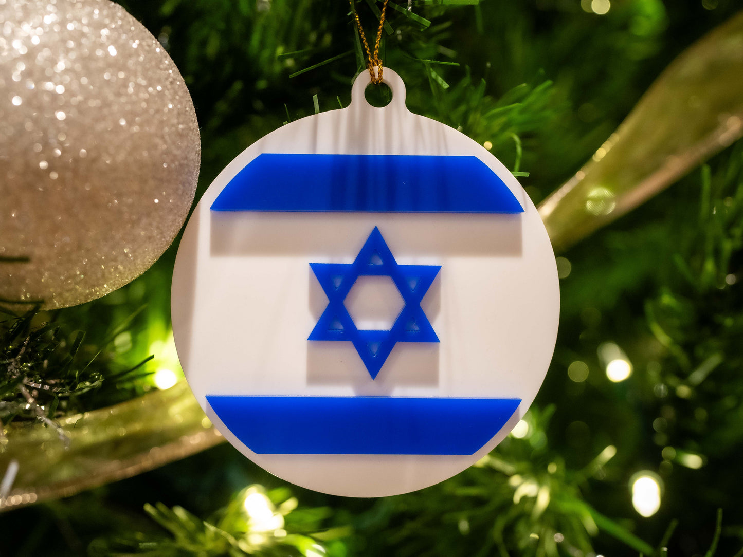 Israel Flag Ornament