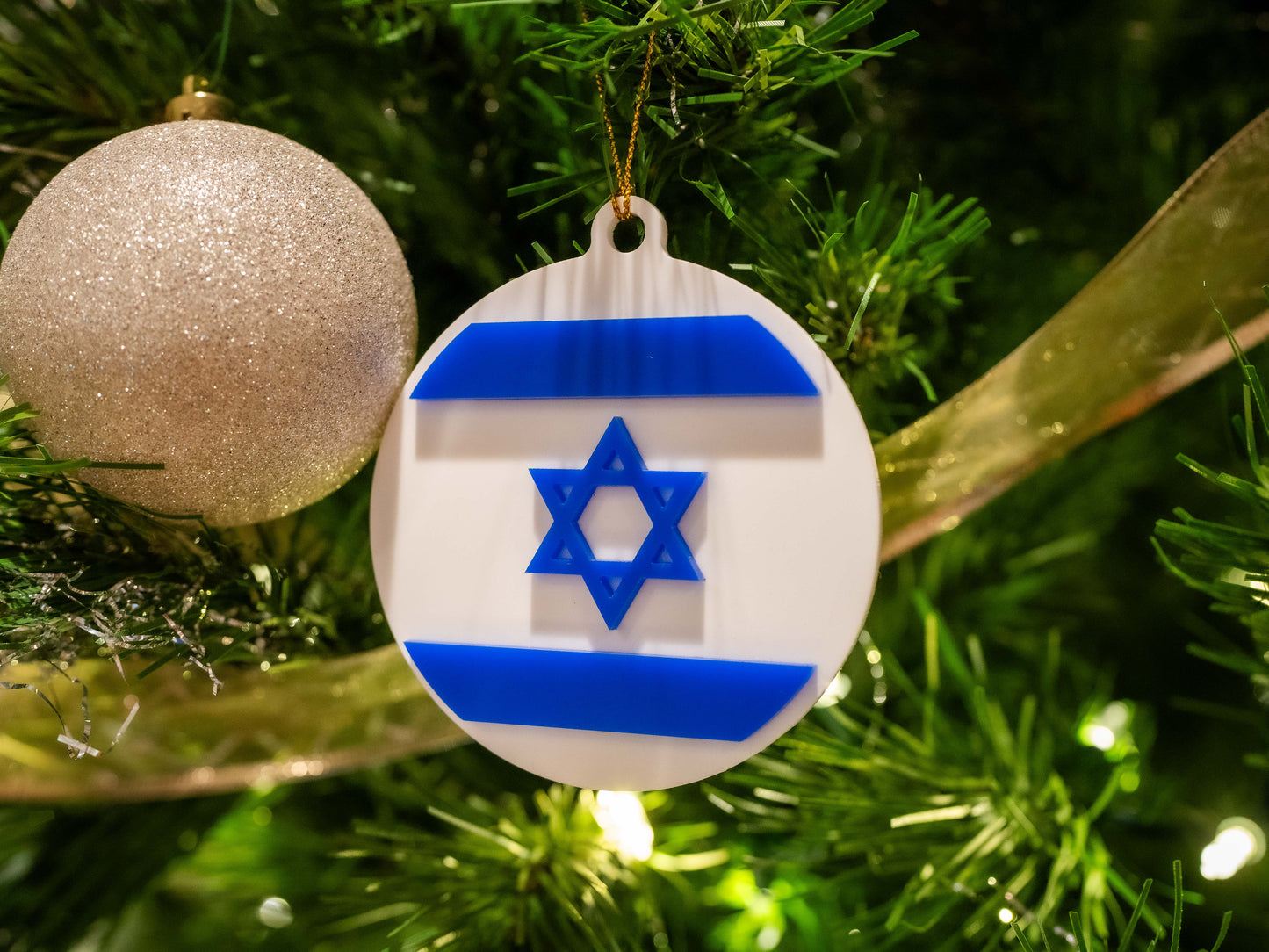 Israel Flag Ornament