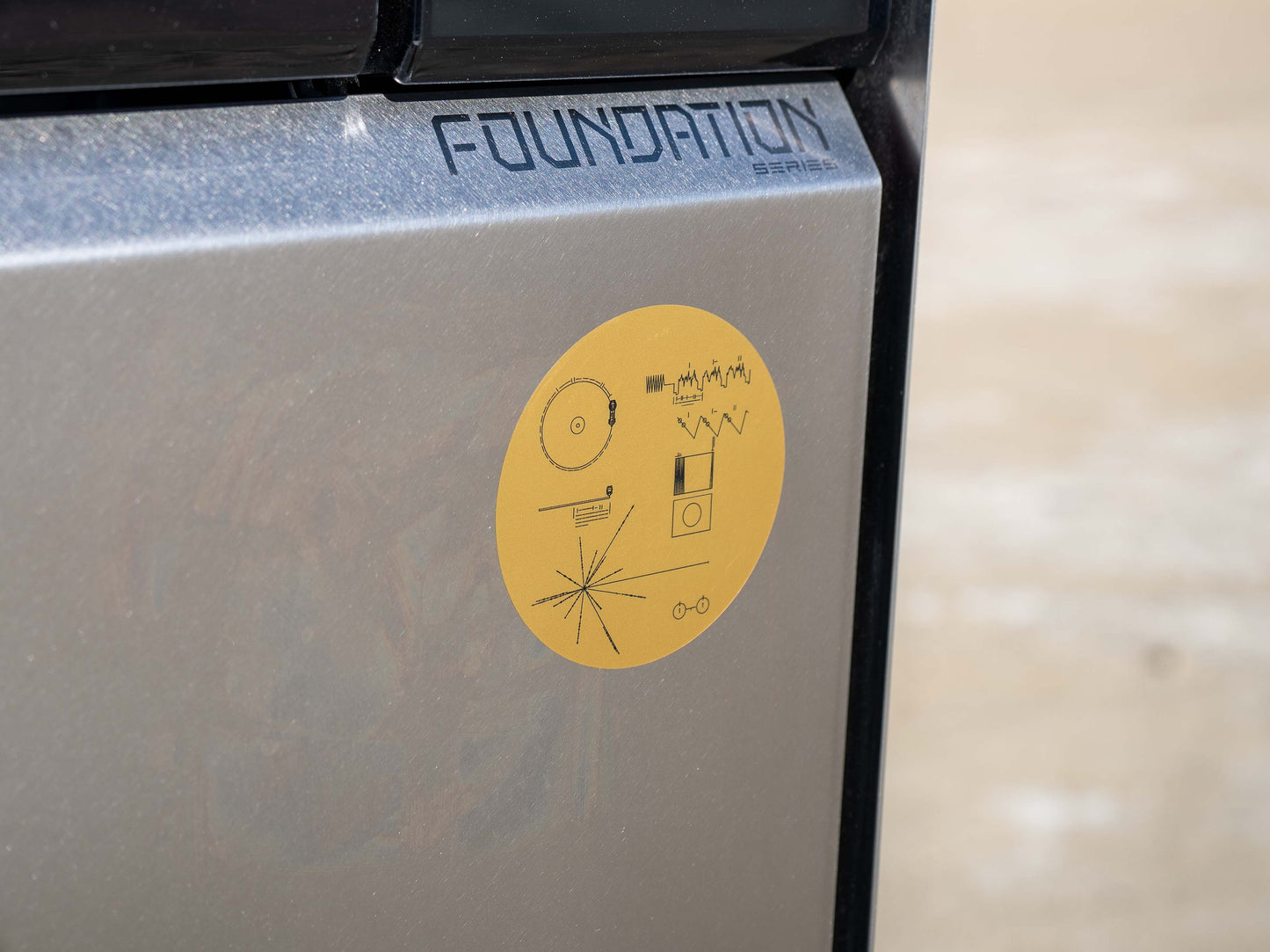 Voyager Golden Record Sticker Decal [ FREE-SHIPPING!]