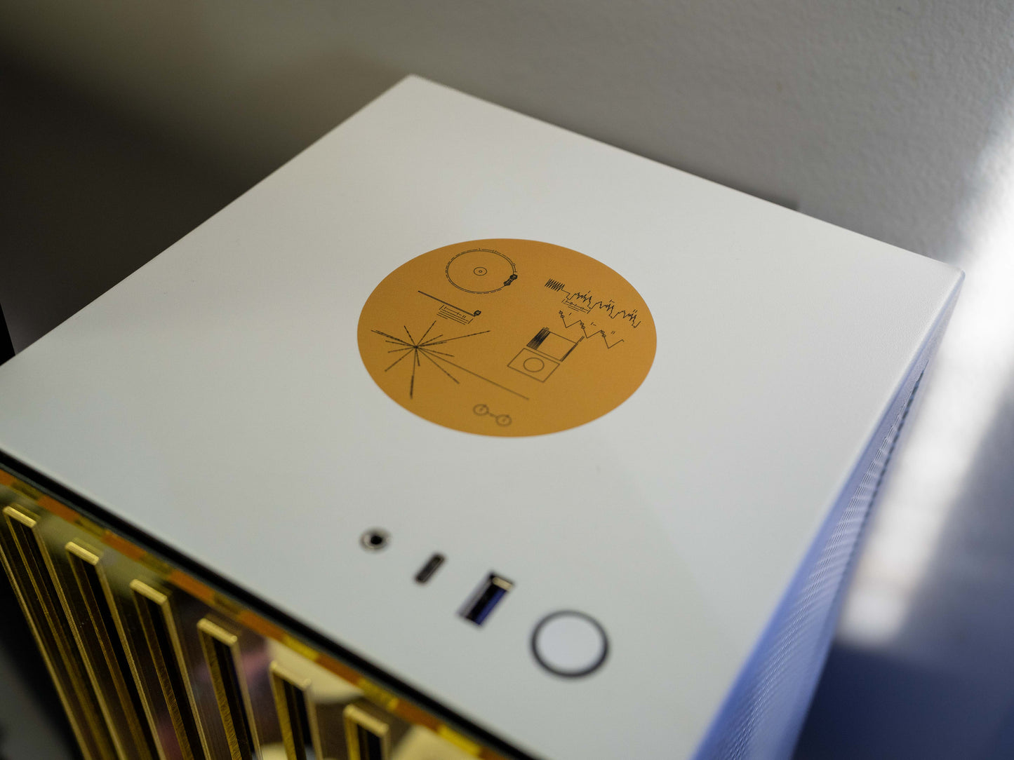 Voyager Golden Record Sticker Decal [ FREE-SHIPPING!]