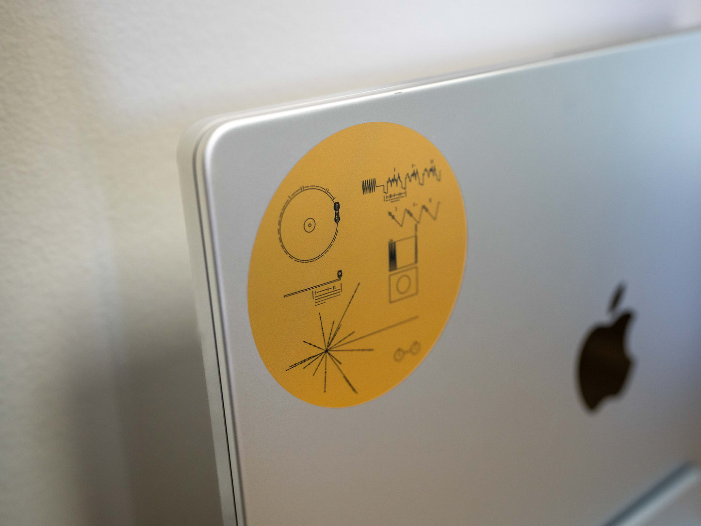 Voyager Golden Record Sticker Decal [ FREE-SHIPPING!]