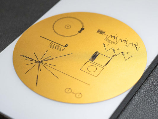 Voyager Golden Record Sticker Decal [ FREE-SHIPPING!]