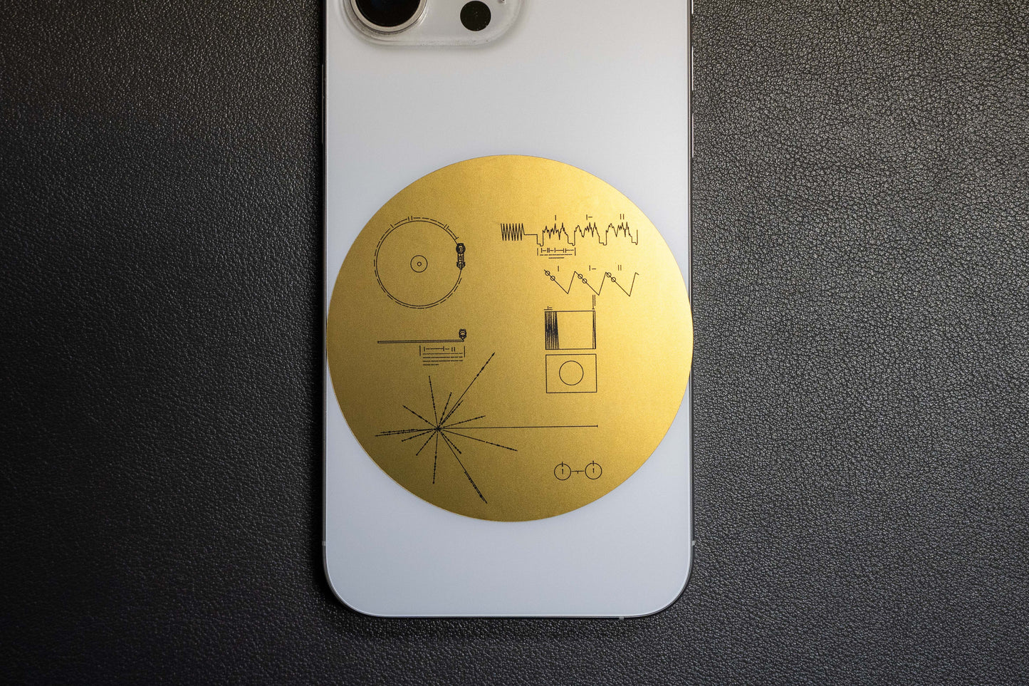 Voyager Golden Record Sticker Decal [ FREE-SHIPPING!]