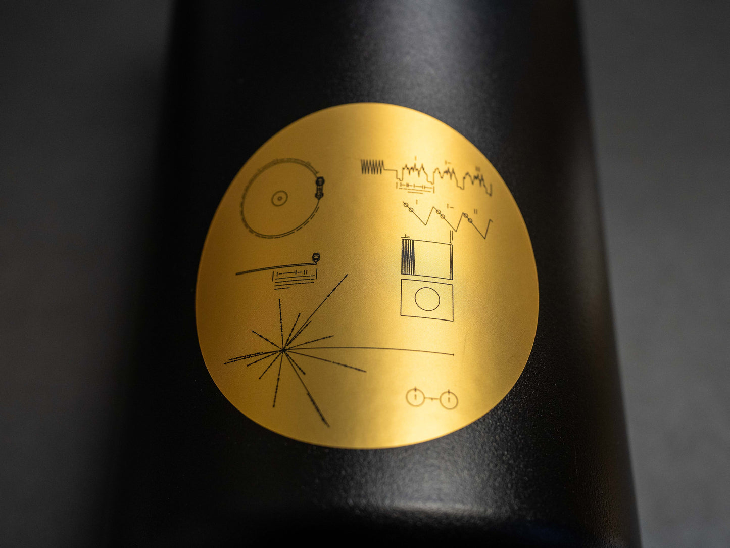 Space Themed Sticker Decals (3-Pack) in Premium Gold Foil [ FREE-SHIPPING! ]