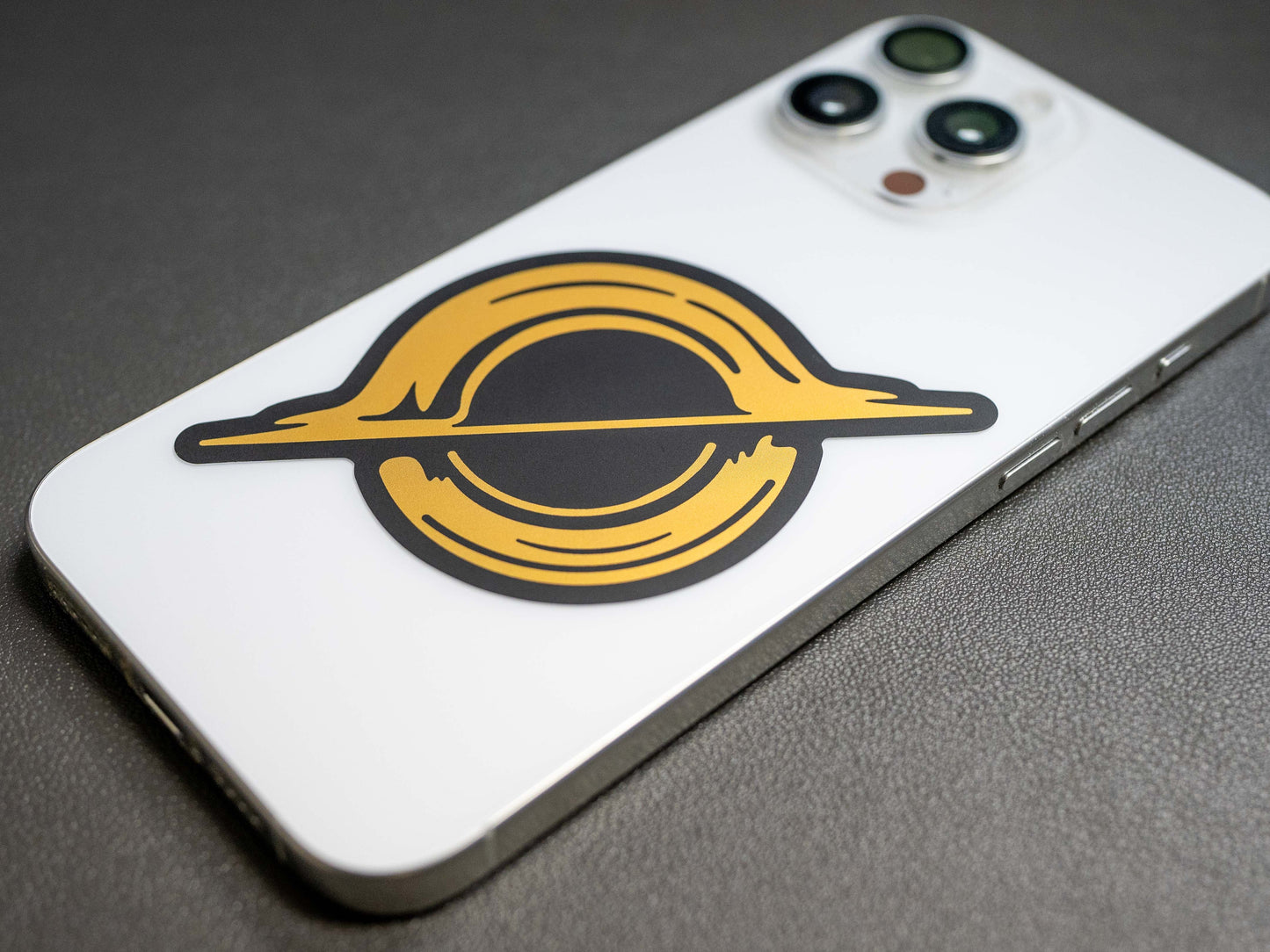 Space Themed Sticker Decals (3-Pack) in Premium Gold Foil [ FREE-SHIPPING! ]