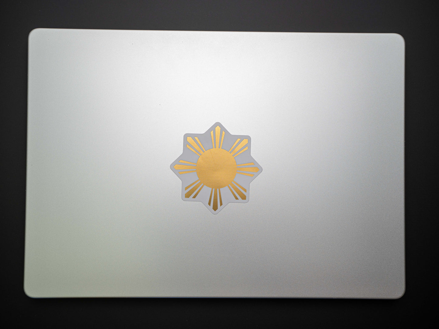 Filipino Sun Araw Sticker Decal with Premium Gold Foil [FREE SHIPPING!]