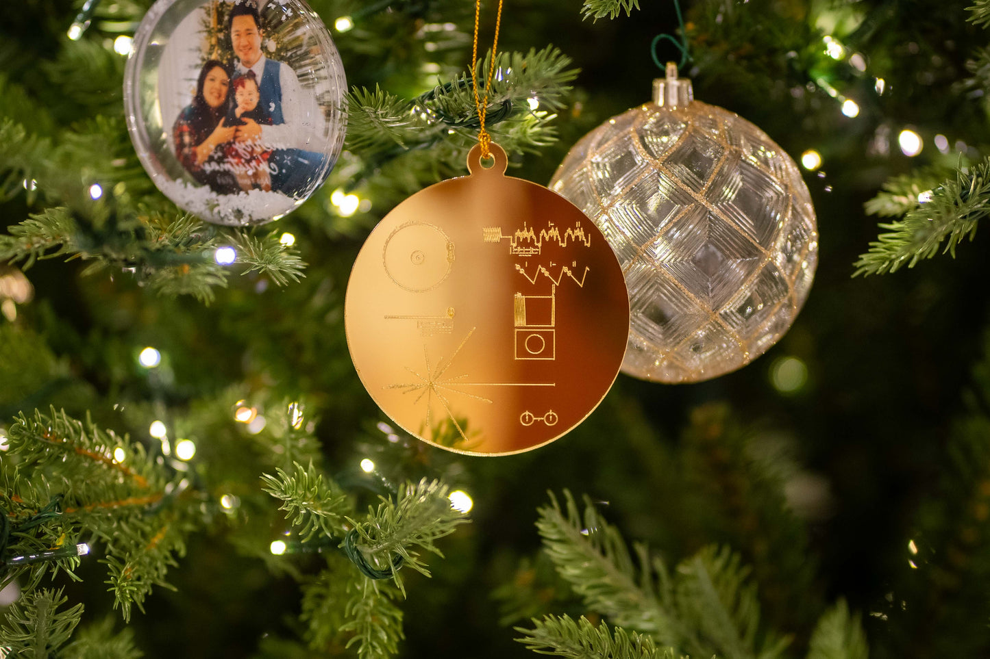 Voyager Golden Record Ornament