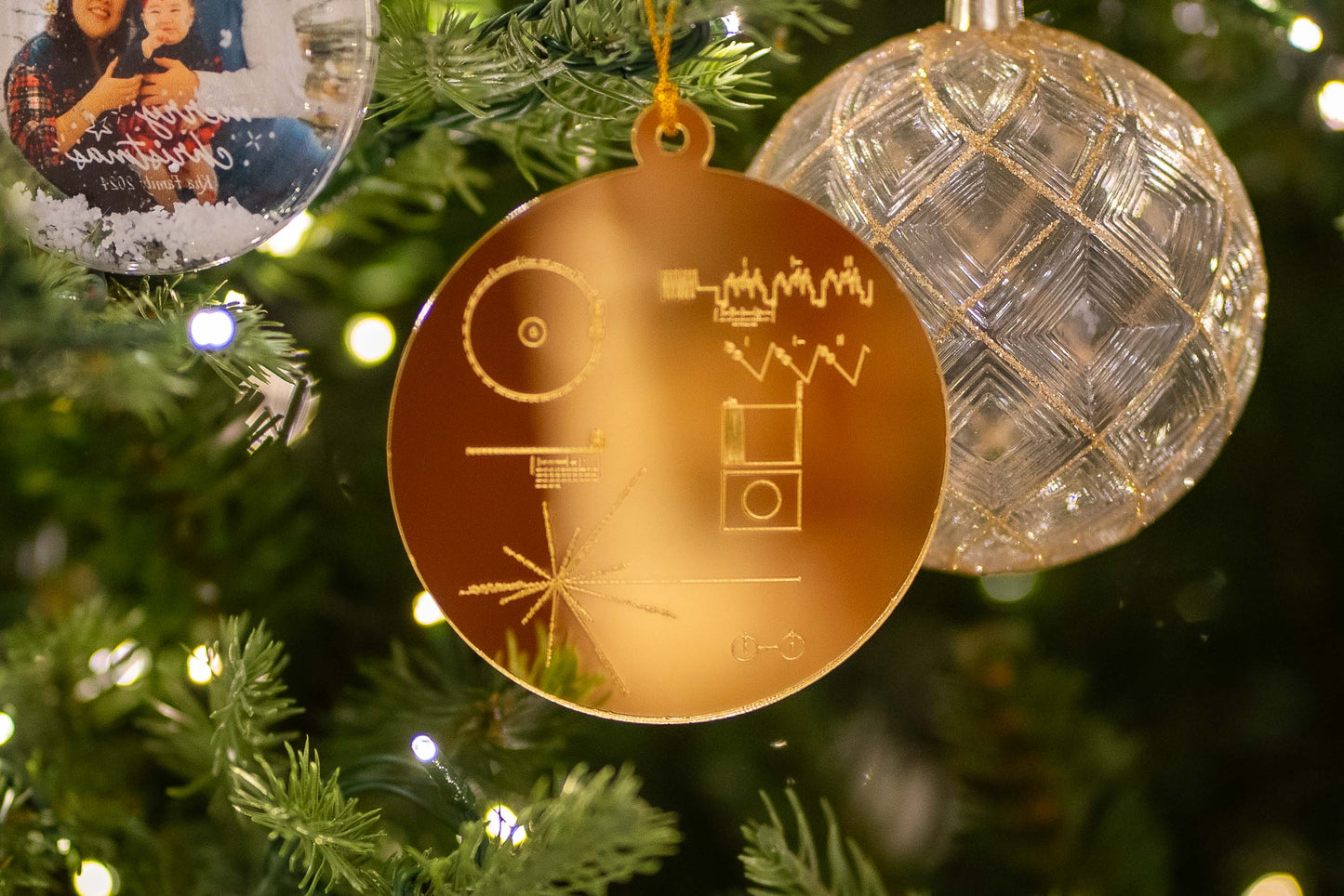 Voyager Golden Record Ornament