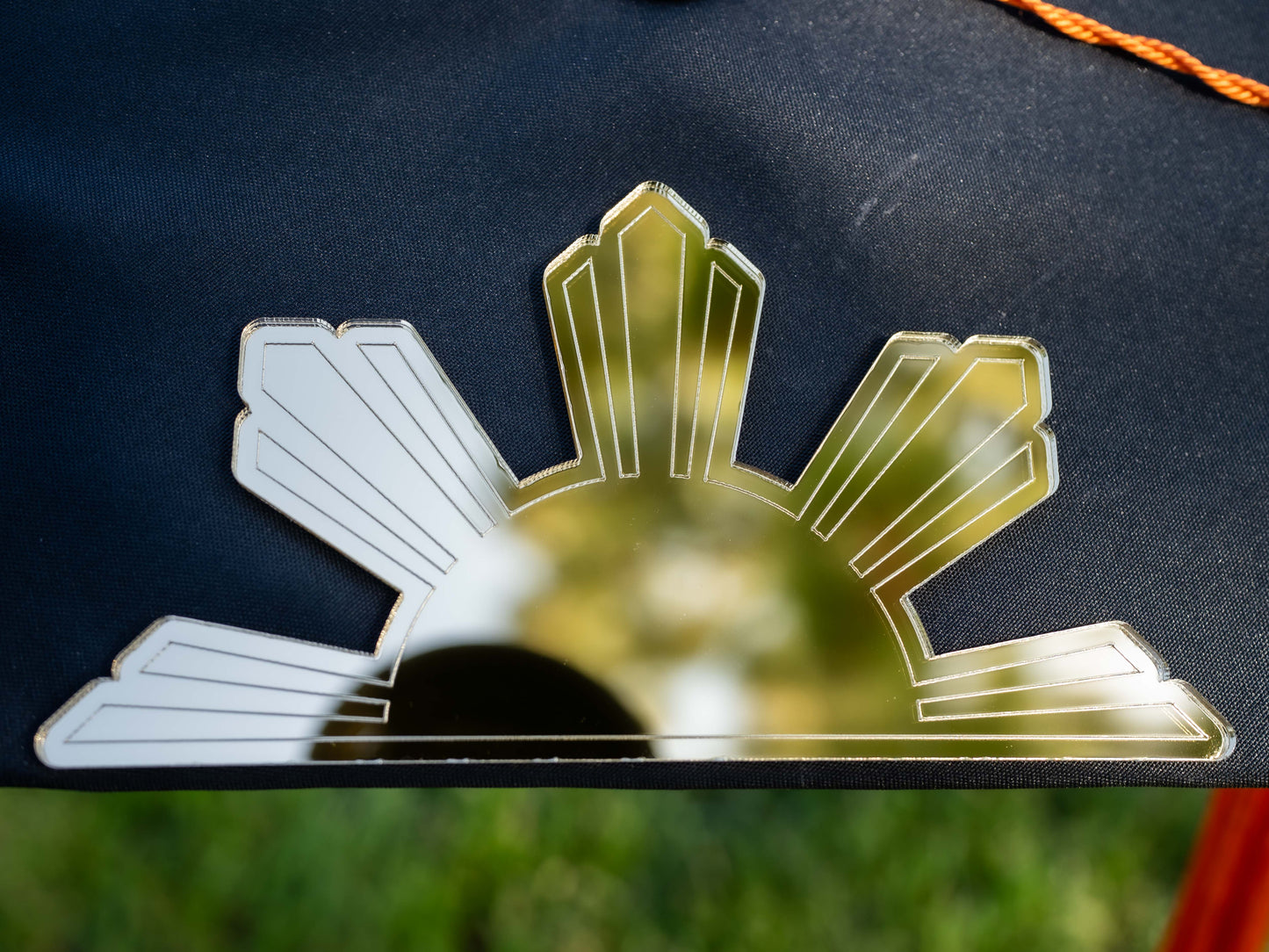 Filipino Araw Graduation Cap Topper (Philippine Sun Design)