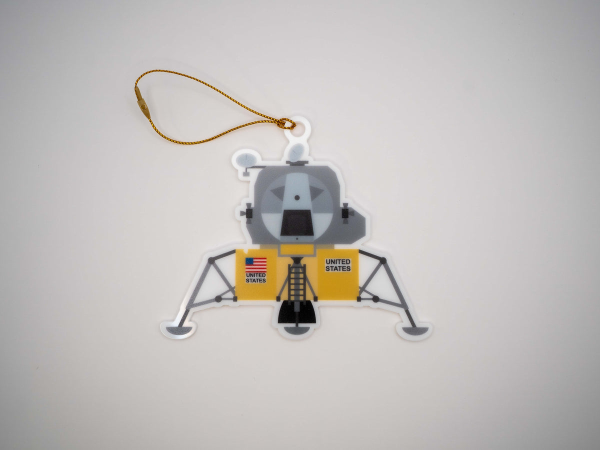 Apollo 11 Command Module & Lunar Module Christmas Ornaments