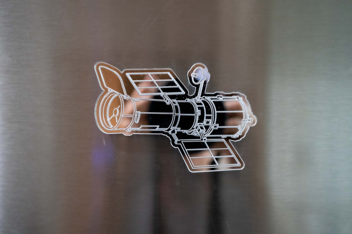 Hubble Space Telescope Mirrored Magnet