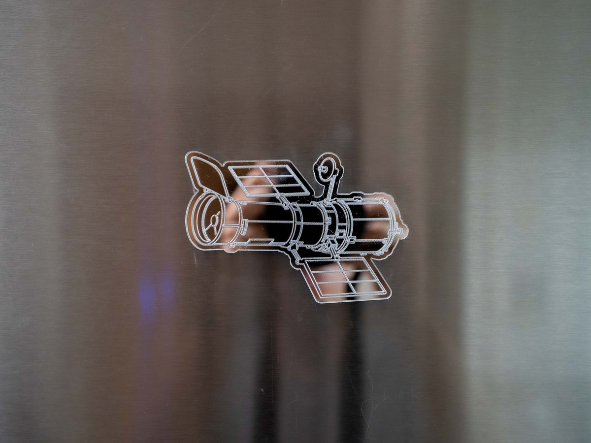 Hubble Space Telescope Mirrored Magnet