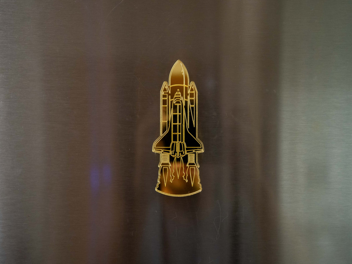 Space Shuttle Mirrored Magnet
