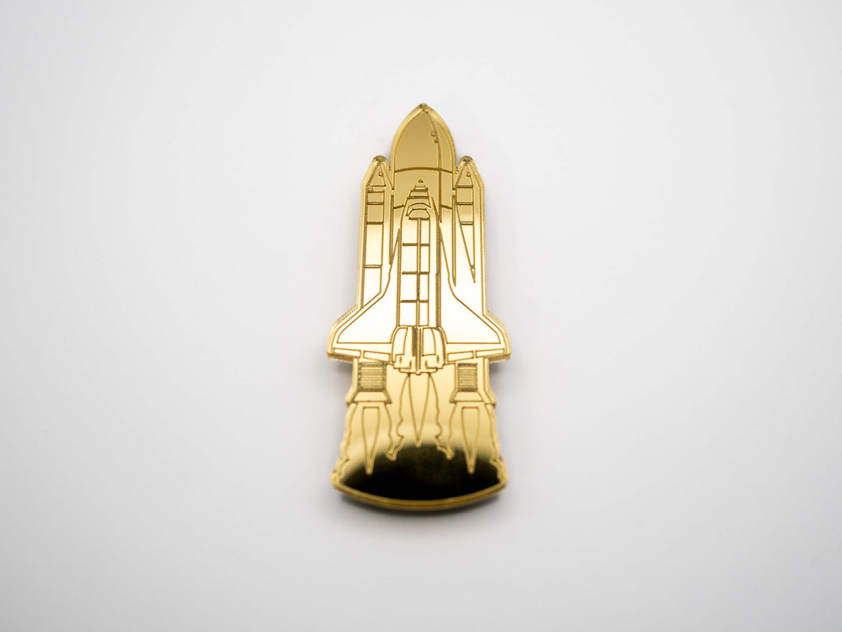 Space Shuttle Mirrored Magnet