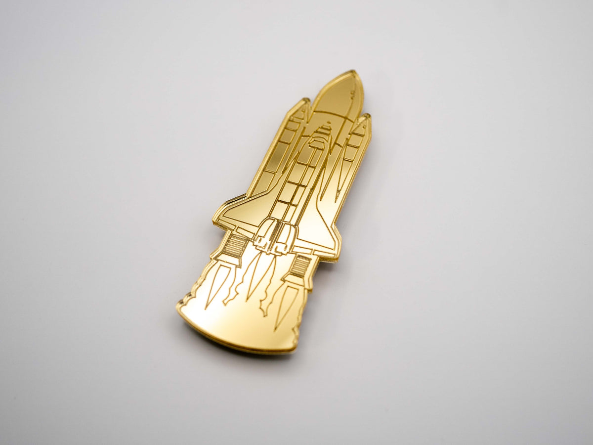Space Shuttle Mirrored Magnet