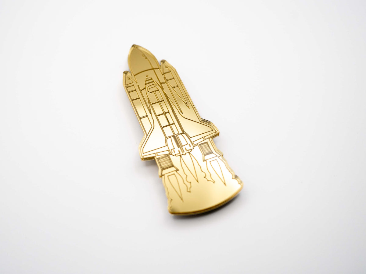 Space Shuttle Mirrored Magnet