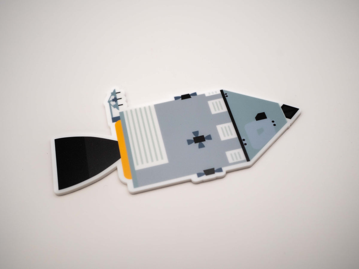 Apollo 11 Command Module & Lunar Module Christmas Ornaments