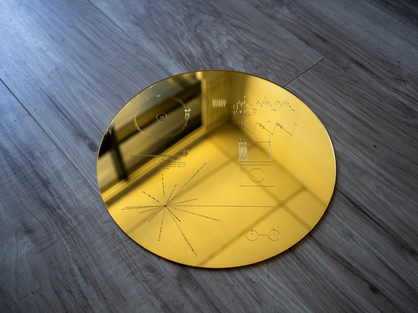 Voyager Golden Record Wall Art